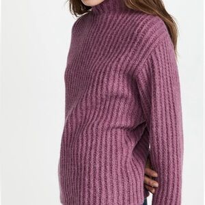 Vince Ribbed Funnel Neck Alpaca & Merino Sweater - 75% off MSRP!!